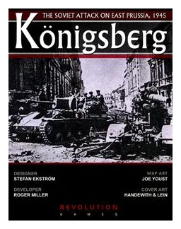 Königsberg: The Soviet Attack On East Prussia, 1945 box art