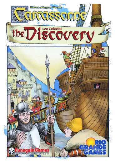 Carcassonne: The Discovery box art