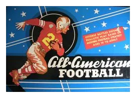All-american Football box art