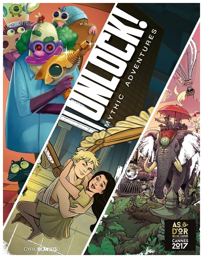 Unlock!: Mythic Adventures box art