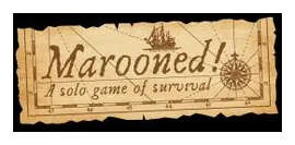 Marooned! A Solo Game Of Survival box art