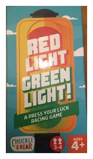 Red Light Green Light: A Press Your Luck Racing Game box art