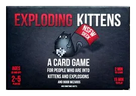 Exploding Kittens: Nsfw Deck box art