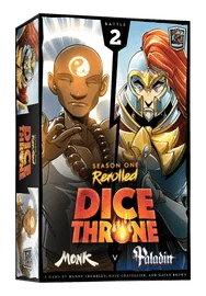Dice Throne: Season One Rerolled – Monk V. Paladin box art