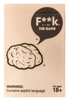 F**k. The Game box art