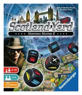 Scotland Yard: The Dice Game box art