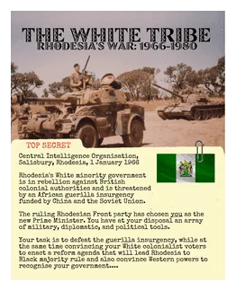 The White Tribe: Rhodesia's War 1966-1980 box art