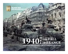 1940: The Fall Of France – A Panzer Grenadier Game box art