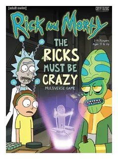 Rick And Morty: The Ricks Must Be Crazy Multiverse Game box art