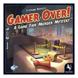 Gamer Over! A Game Fair Murder Mystery box art