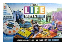 The Game Of Life: Twists & Turns box art