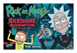 Rick And Morty: The Rickshank Rickdemption Deck-building Game box art