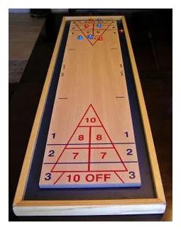 Carrom Shuffle Board Game box art