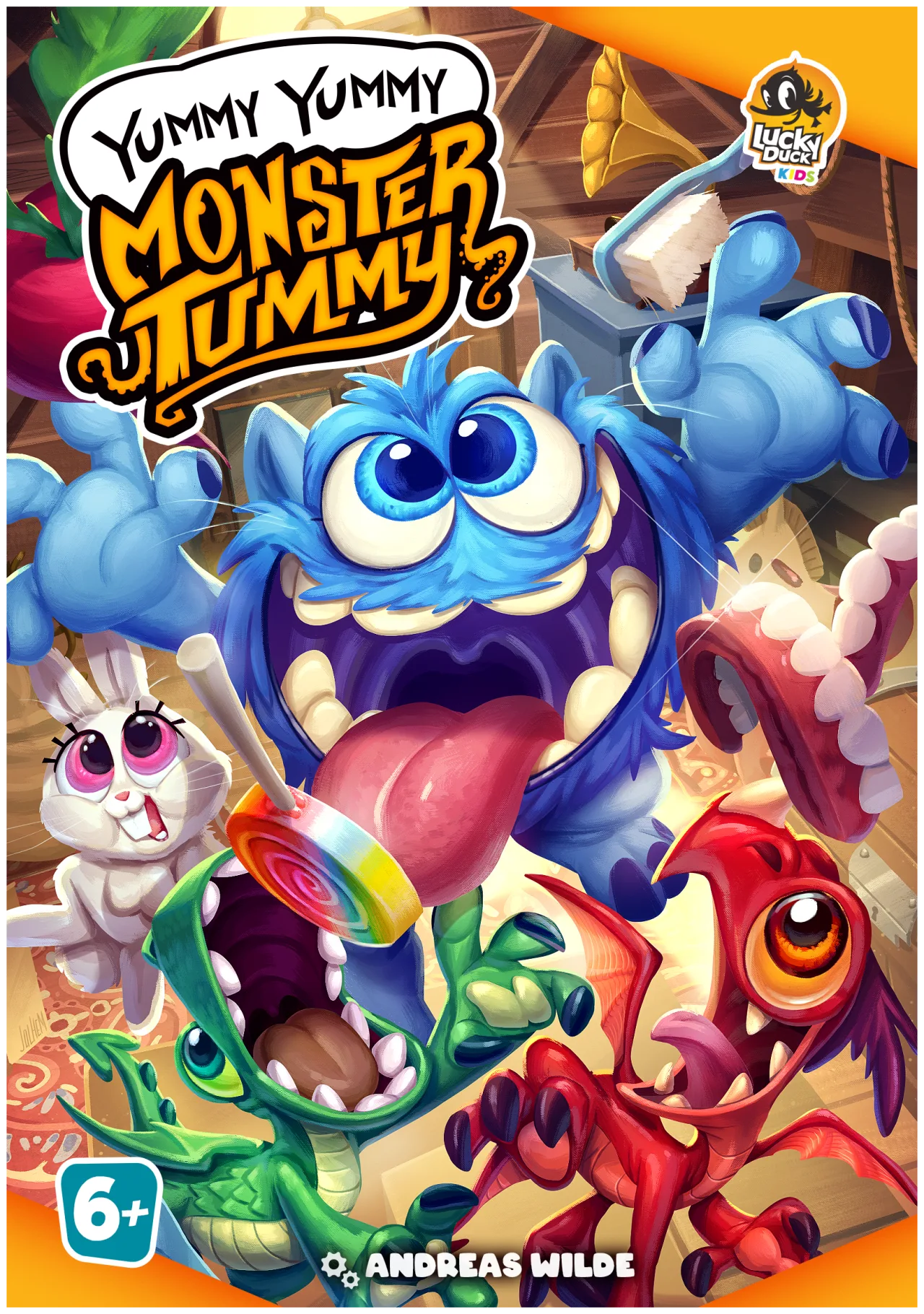 Yummy Yummy Monster Tummy box art