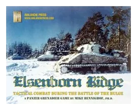 Elsenborn Ridge: Tactical Combat During The Battle Of The Bulge – A Panzer Grenadier Game box art