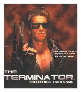 The Terminator Collectible Card Game box art