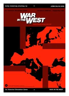 War In The West: Wwii In Western Europe, 1939-1945 box art