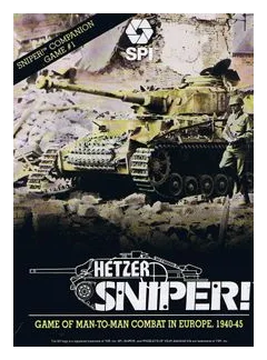 Hetzer Sniper!: Sniper Companion Game #1 box art