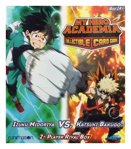 My Hero Academia Collectible Card Game box art