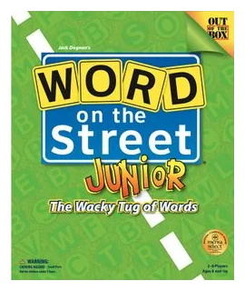 Word On The Street Junior box art