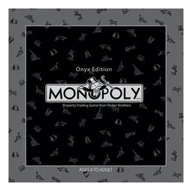 Monopoly: Onyx Edition box art