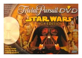 Trivial Pursuit: Dvd – Star Wars Saga Edition box art