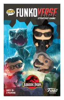 Funkoverse Strategy Game: Jurassic Park 101 box art