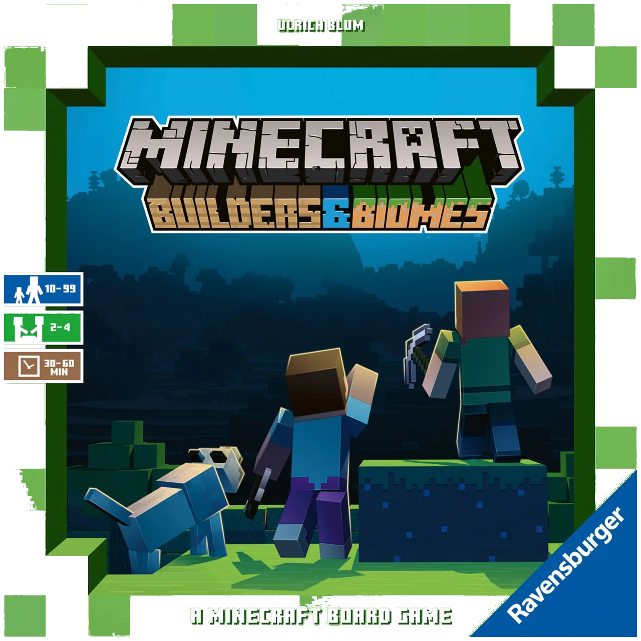 Minecraft: Builders & Biomes box art