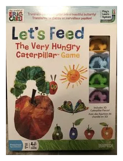 Let's Feed The Very Hungry Caterpillar Game box art