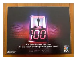 1 Vs. 100 Board Game box art