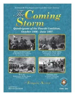 The Coming Storm: Quadrigame Of The Fourth Coalition October 1806 - June 1807 box art