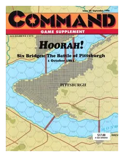 Hoorah! Six Bridges: The Battle Of Pittsburgh, 1 October 1863 box art