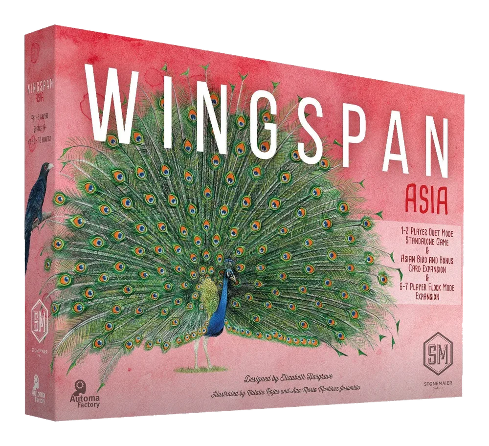 Wingspan Asia box art