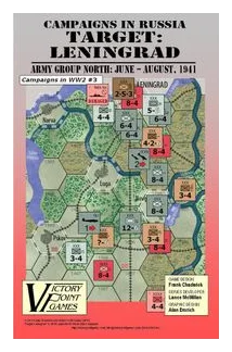 Target: Leningrad – The Advance Of Army Group North: June-august, 1941 box art