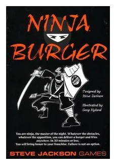 Ninja Burger box art