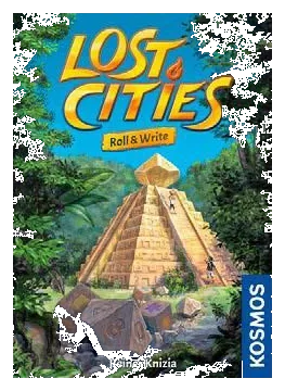 Lost Cities: Roll & Write box art