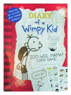 Diary Of A Wimpy Kid: Zoo-wee Mama Card Game box art