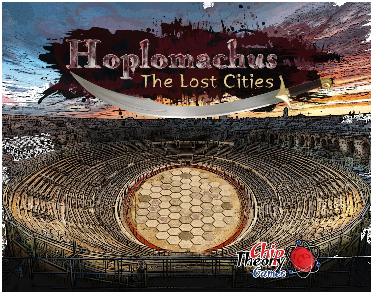 Hoplomachus: The Lost Cities box art