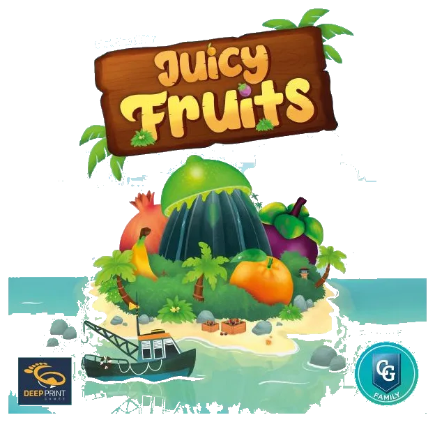 Juicy Fruits box art