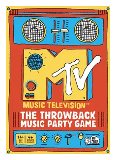 Mtv: The Throwback Music Party Game box art