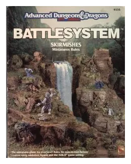Advanced Dungeons & Dragons Battlesystem Skirmishes box art