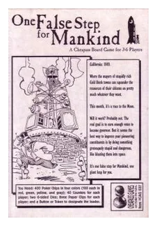 One False Step For Mankind box art
