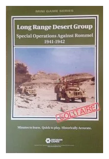 Long Range Desert Group: Special Operations Against Rommel 1941-1942 box art