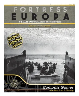Fortress Europa: Designer Signature Edition box art
