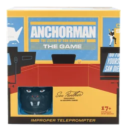 Anchorman: The Game – Improper Teleprompter box art