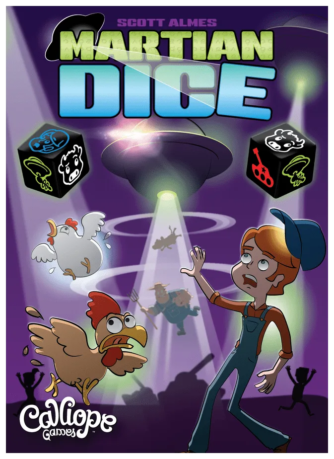 Martian Dice box art