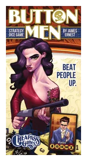 Button Men: Beat People Up box art