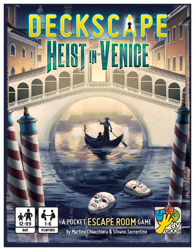 Deckscape: Heist In Venice box art