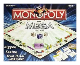 Monopoly: The Mega Edition box art