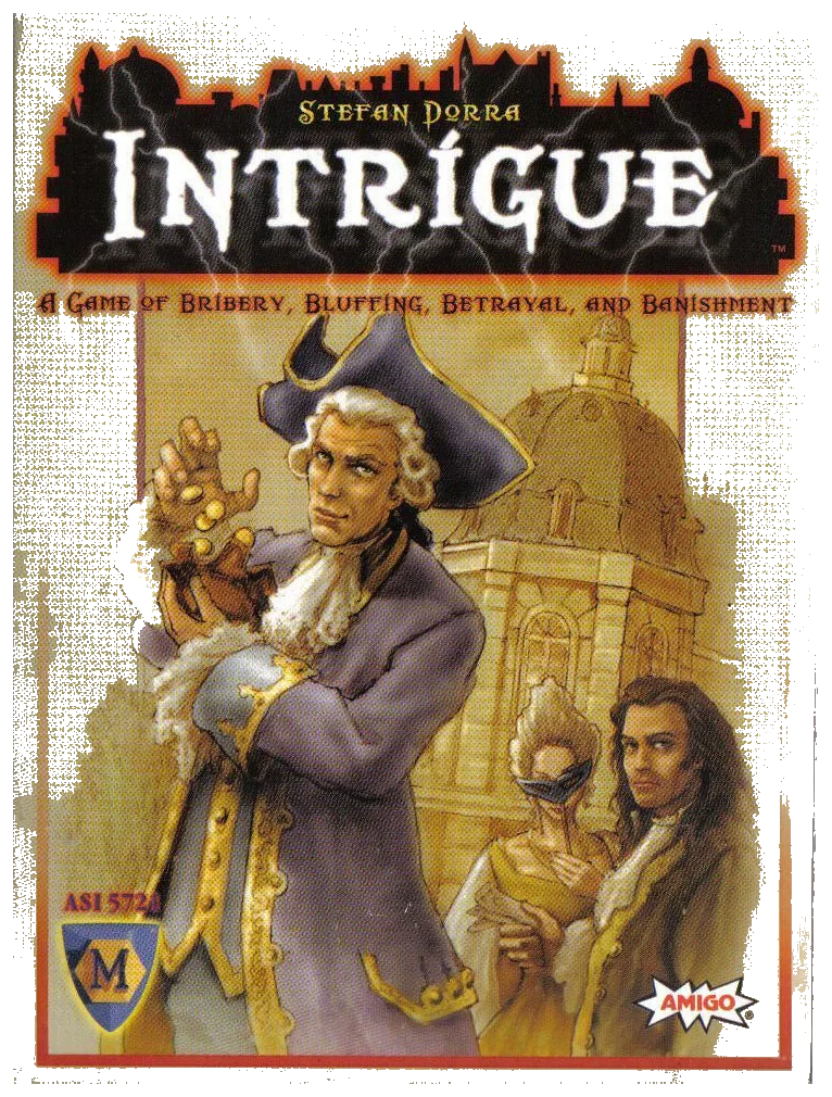 Intrigue box art
